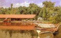 Maison de bateau Prospect Park impressionnisme William Merritt Chase